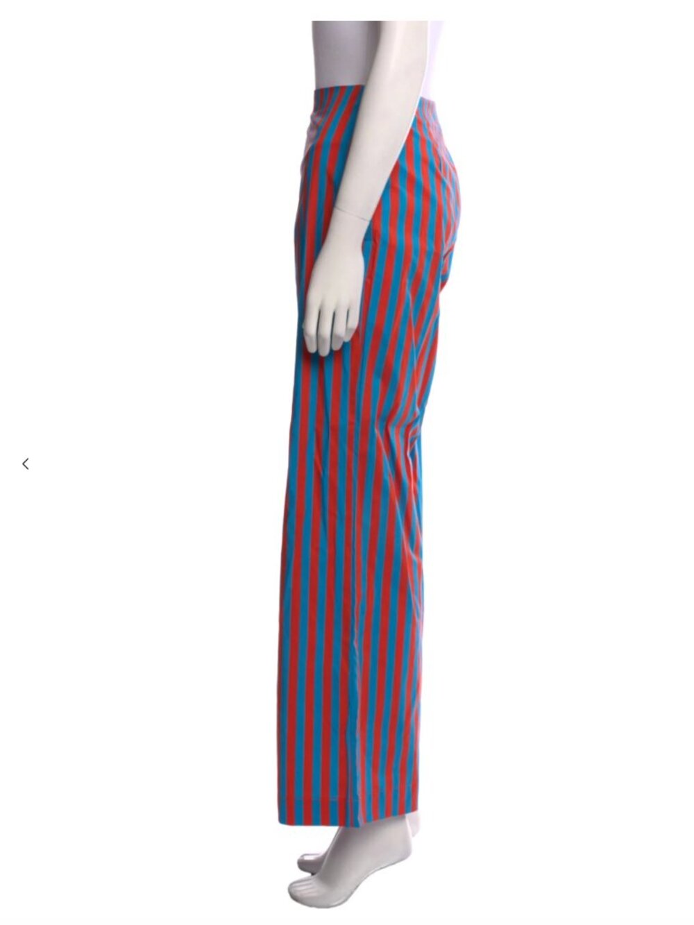 Simon Miller Pia Stripe Poplin Pant - Blue and Paprika - Picture 5 of 6